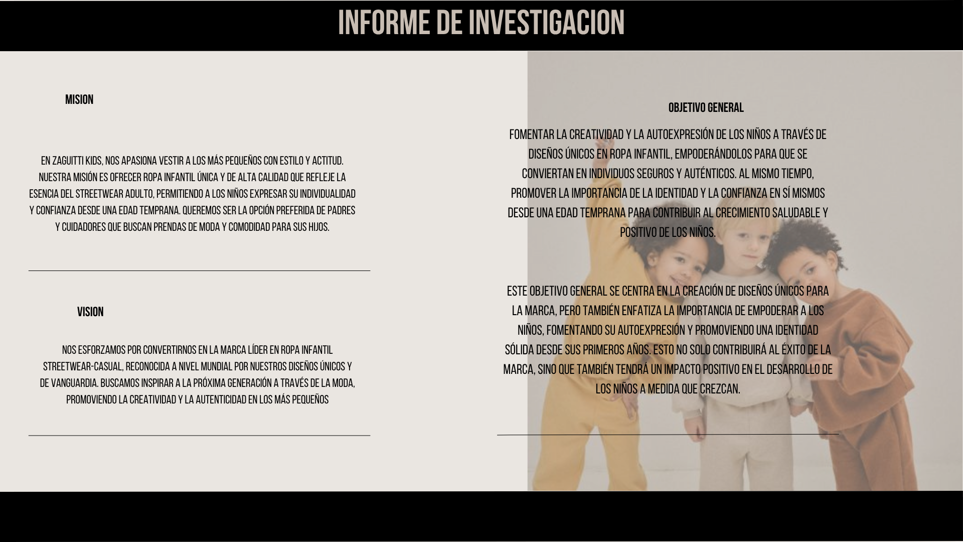 Misión y Visión de Zagutti